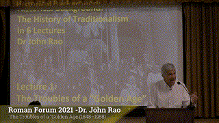 Dr. John Rao: The Troubles of a Golden Age