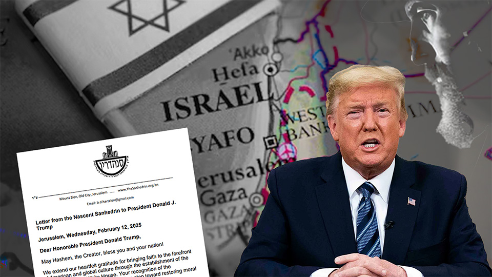 “Rabbis of the Sanhedrin” Send Bizarre Letter to Donald Trump